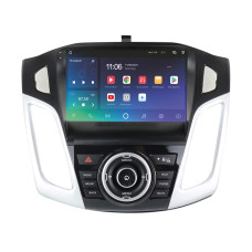 Android head unit SIGMA X9432 ANDROID 10 4+32 Gb 4G DSP Ford Focus 3 2012-2019 A-MOD Silver UV 9"