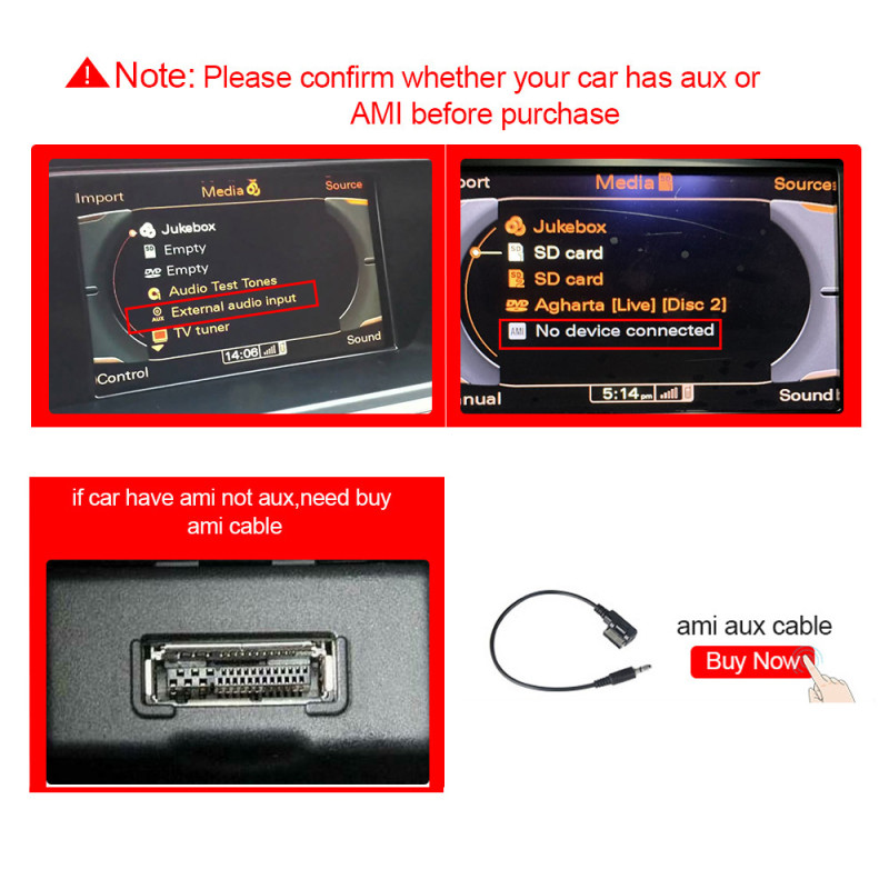 Android head unit AMS Audi A4 MMI 3G 2008-2014 /A5 2008-2016 MMI 3G 4+64Gb 10.25"