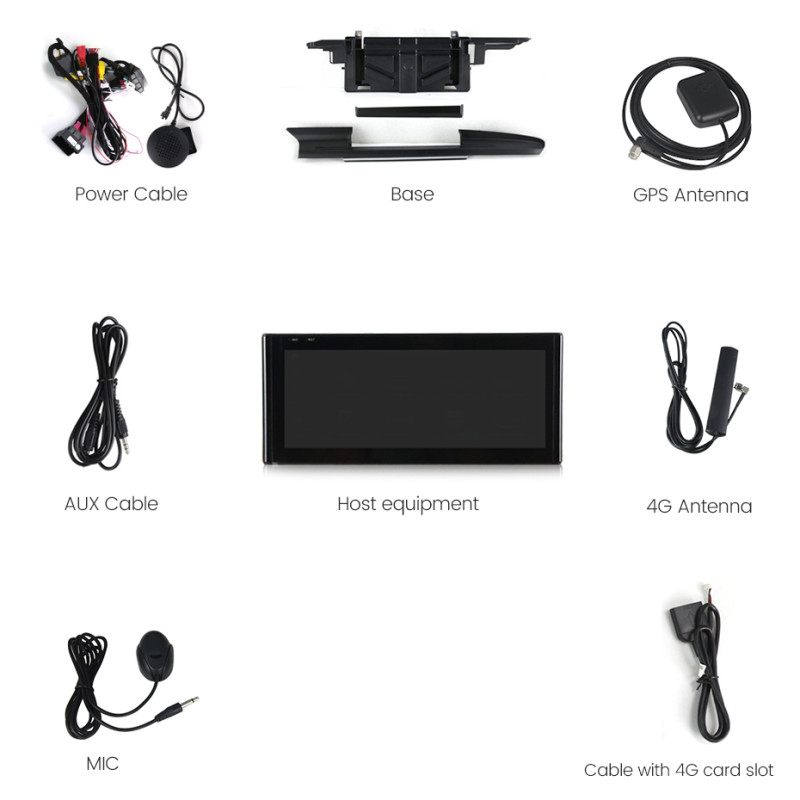 Android head unit AMS Audi A6 2012-2018 MHI2 4+64Gb 10.25"