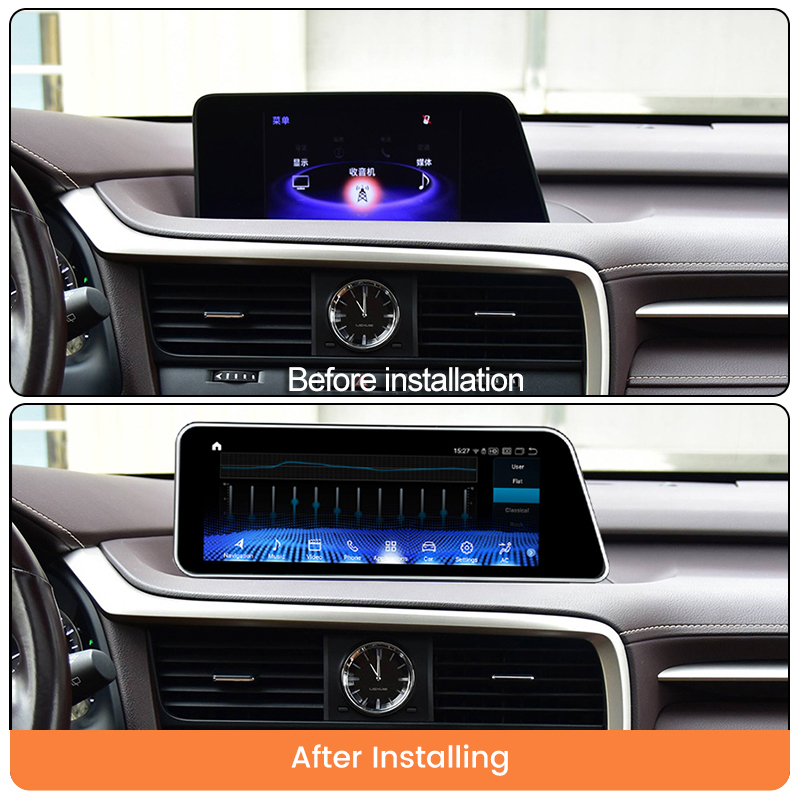 Android head unit AMS LEXUS RX300/350/450 2015–2018 720P General Trim 4+64Gb 12.3"