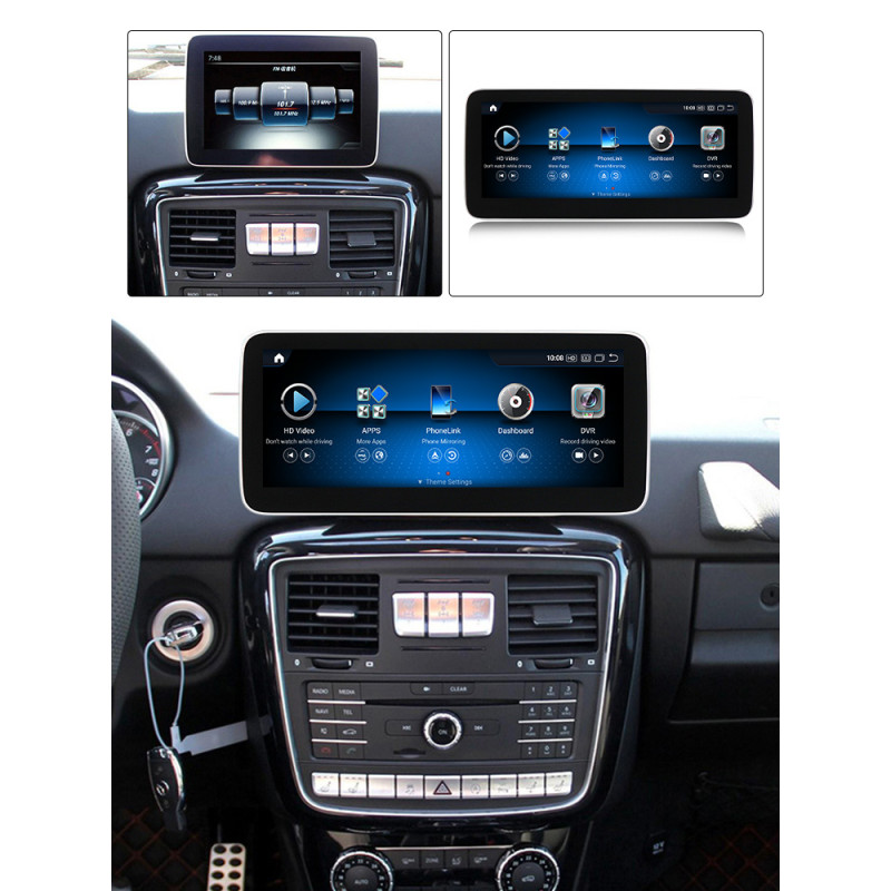 Android head unit AMS MERCEDES BENZ G-Class W461/W463 NTG4.0 2012-2013 4+64Gb 10.25"