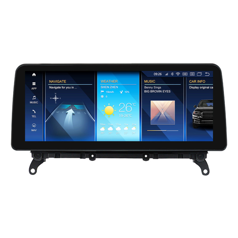 Android head unit AMS BMW X3 F25/X4 F26(2014-2016) Original NBT System 4+64Gb 12.3"