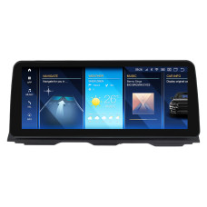 Android head unit AMS BMW 5 Series F10/F11(2011-2012) Original CIC System 4+64Gb 12.3"