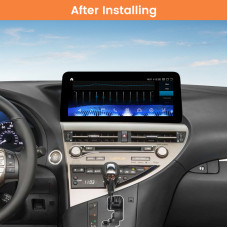 Android head unit AMS LEXUS RX270/350/450 2009-2011 Low Trim+Mouse control 720P 4+64Gb 12.3"
