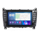 Android head unit AMS MERCEDES BENZ C-Class w203 M200S 2+32Gb 8"