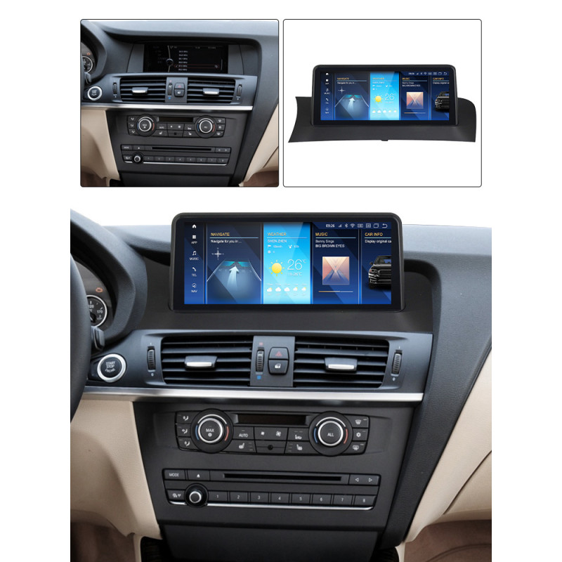 Android head unit AMS BMW X3 F25/X4 F26(2014-2016) Original NBT System 4+64Gb 10.25"