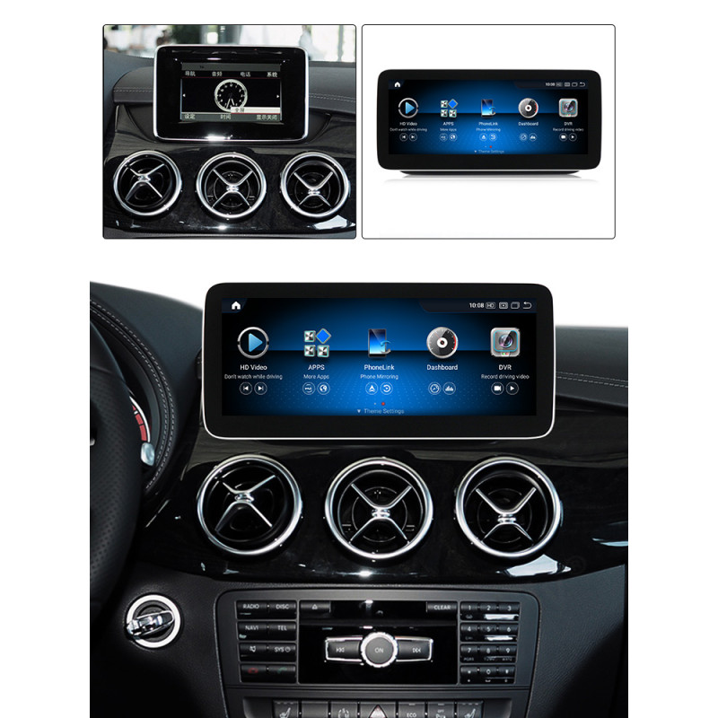 Android head unit AMS MERCEDES BENZ B-Class NTG5.0 2015-2019 4+64Gb 12.3"