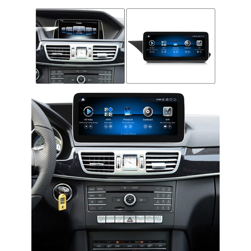 Android head unit AMS MERCEDES BENZ E-Class W212 NTG5.0 2015 4+64Gb 12.3"
