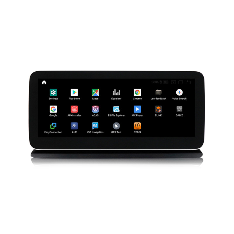 Android head unit AMS MERCEDES BENZ CLS W218 NTG4.5 2012-2013 4+64Gb 10.25"