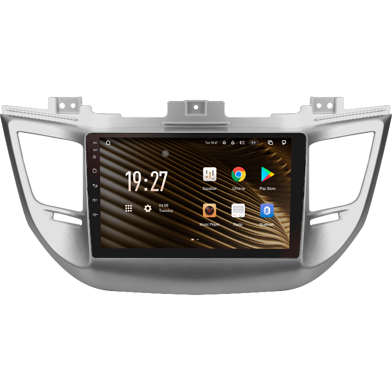 Android head unit SIGMA S9432 ANDROID 13 4+32 Gb 4G DSP Hyundai Tucson 3 2015-2018 (B) 9"