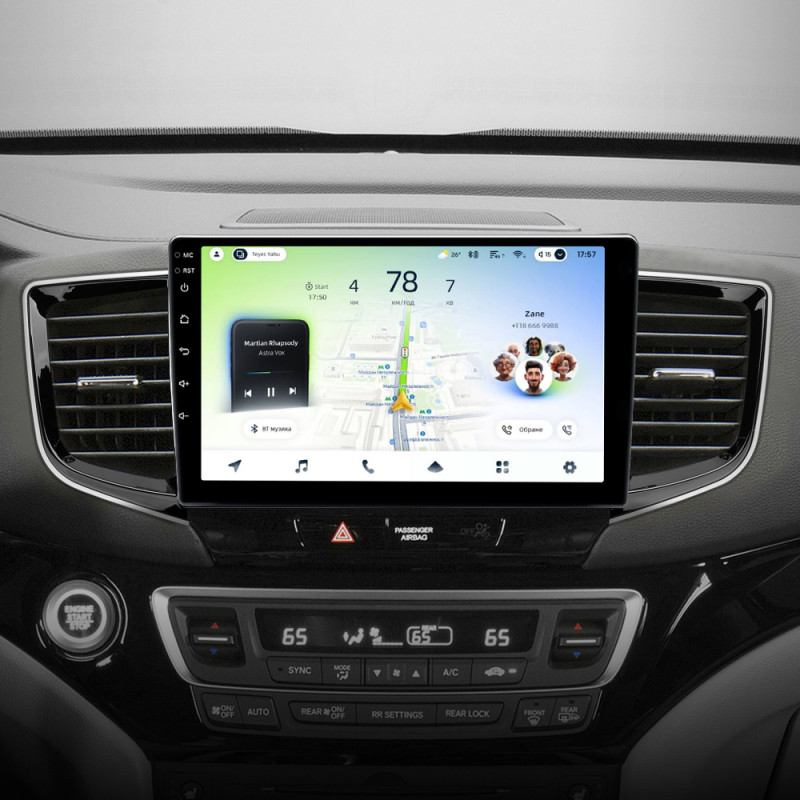 Fest eingebaute Magazinanlage Teyes CC4L 4+64 GB für Honda Pilot YF6 (2015–2020), 10