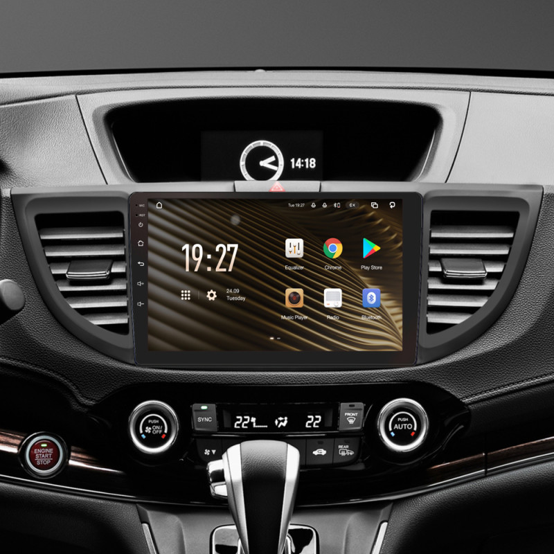 Stacja radiowo-głośnikowa SIGMA S9432 ANDROID 13 4+32 GB 4G DSP do Honda CR-V CRV 4 RM RE (9 cali) 2011–2018 (B)