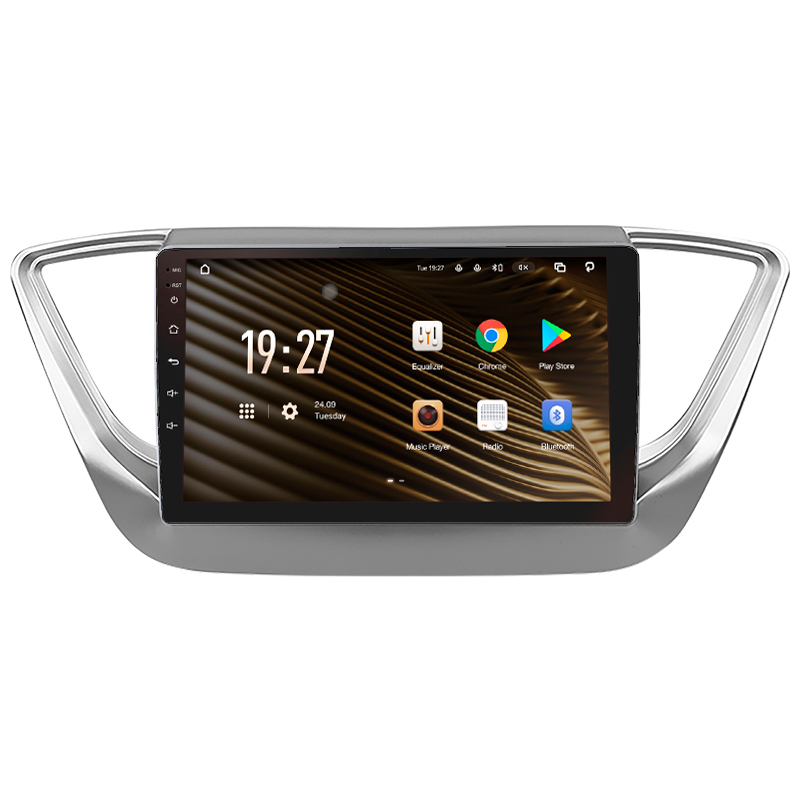 Android head unit SIGMA S9432 ANDROID 13 4+32 Gb 4G DSP Hyundai Solaris 2 2017-2020 (B) 9"