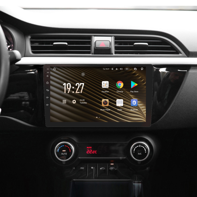 Stamm-Magnetophon SIGMA S9464 ANDROID 12 4+64 GB 4G DSP für Kia RIO 4 (2016–2020, Typ A) 9