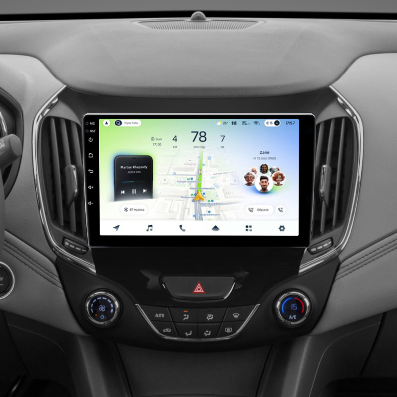 Android head unit Teyes CC4L 6+64 Gb Chevrolet Cruze 2 2015-2023 9"