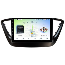 Android head unit Teyes CC4L 4+64 Gb Hyundai Solaris 2 VERNA ACCENT 2016-2018 Black 9"
