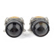 LED headlight lenses AMS ULTIMATE U1 2.5 F/R