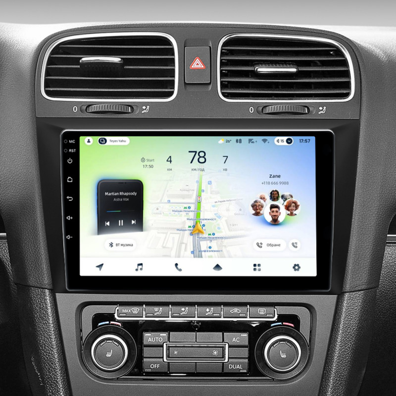 Estéreo de fábrica Teyes CC4L 4 + 64 GB para Volkswagen Golf 6 (2008–2016), pantalla de 9