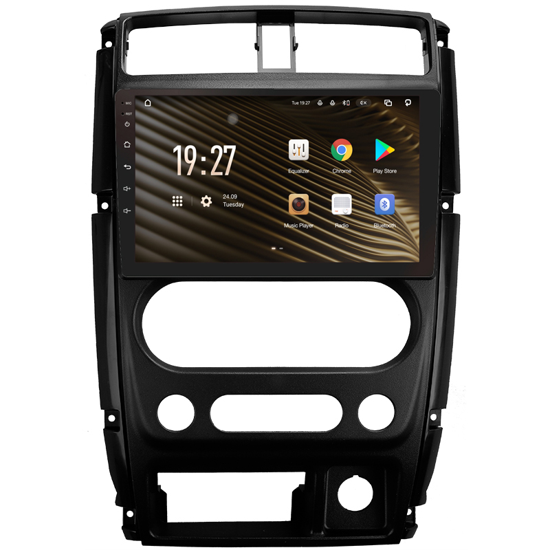 Android head unit SIGMA S9464 ANDROID 12 4+64 Gb 4G DSP Suzuki Jimny 3 2005-2019 9"