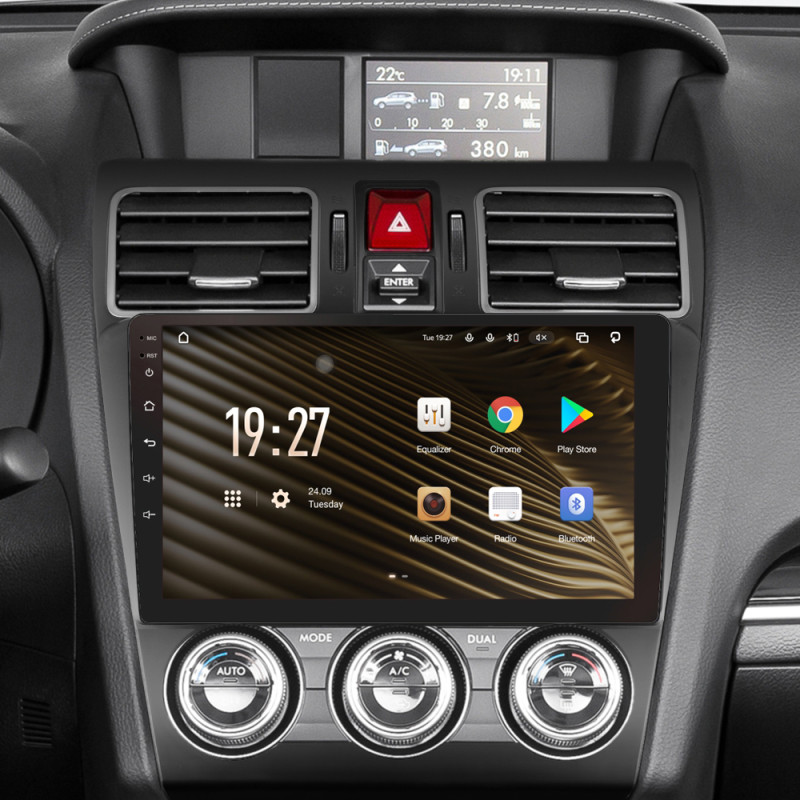 Android head unit SIGMA S9464 ANDROID 12 4+64 Gb 4G DSP Subaru Forester SJ 2015-2018 9"