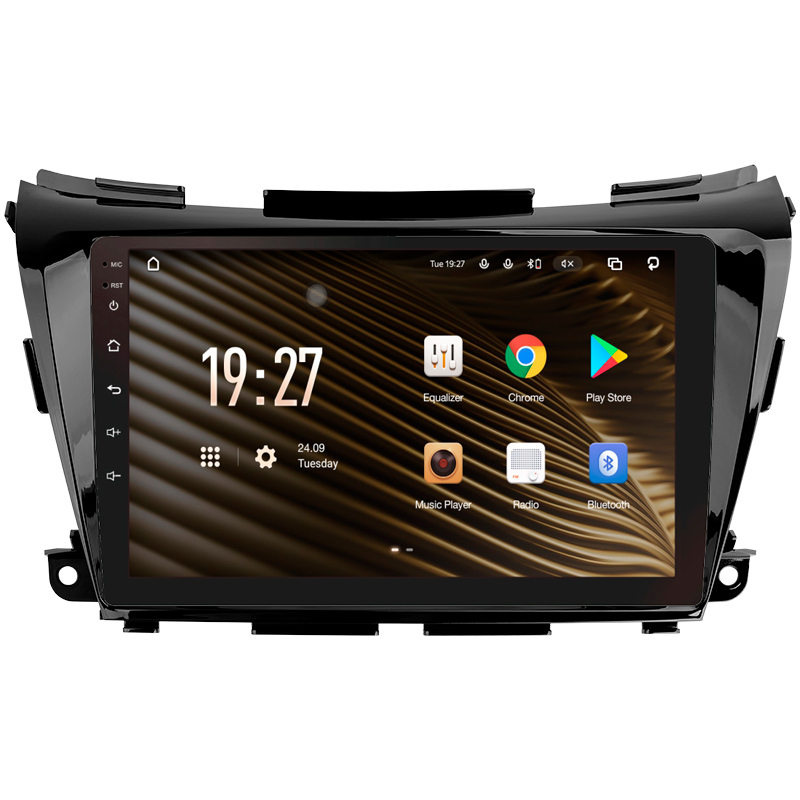Android head unit SIGMA S10464 ANDROID 12 4+64 Gb 4G DSP Nissan Murano 3 Z52 2014-2020 10"
