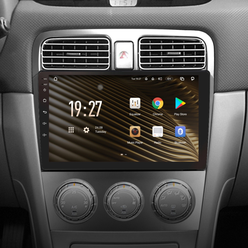 Stacja radiowo-głośnikowa SIGMA S9464 ANDROID 12 4+64 GB 4G DSP Subaru Forester SG 2002–2008 9