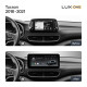 Android head unit Teyes LUX ONE 4+64 Gb Hyundai Tucson (1 Din) 2018-2021 12.3"