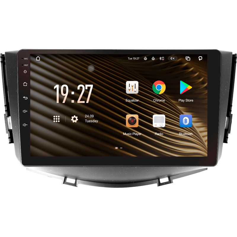 Android head unit SIGMA S9464 ANDROID 12 4+64 Gb 4G DSP Lifan X60 2012-2018 9"