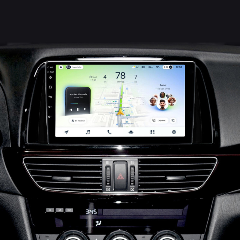 Odtwarzacz multimedialny Teyes CC4L 6+64 GB do Mazdy 6/Atenzy 3 (GJ) 2012-2015 (wersja B), 9 cali.