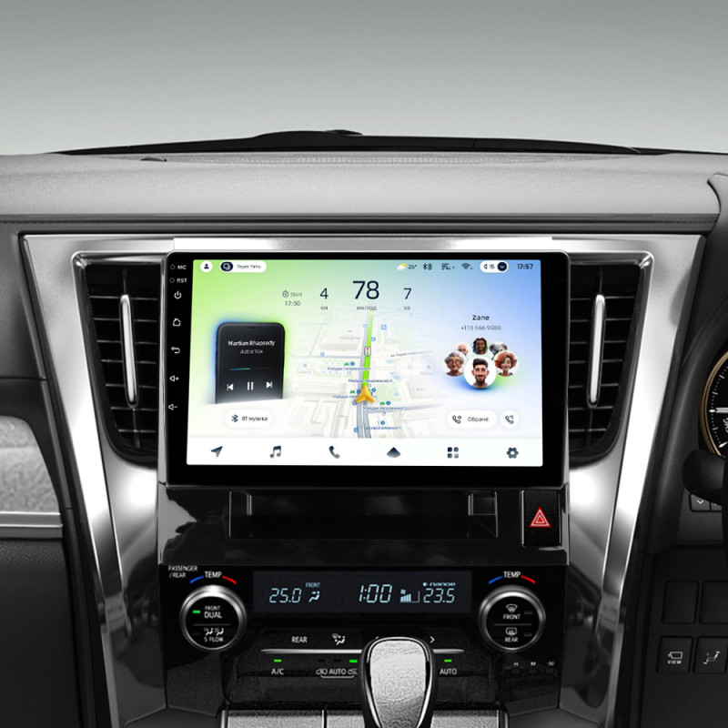 Android head unit Teyes CC4L 6+64 Gb Toyota Alphard H30 2015-2020 10"