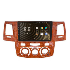 Android head unit SIGMA S9464 ANDROID 12 4+64 Gb 4G DSP Toyota Fortuner 1 AN50 AN60 HILUX Revo Vigo 2008-2014 brown 9"