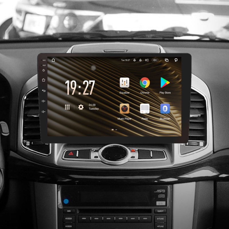 Android head unit SIGMA S10464 ANDROID 12 4+64 Gb 4G DSP Chevrolet Captiva 1 (F2) 2011-2016 10"