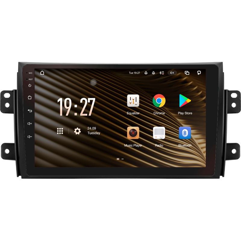 Android head unit SIGMA S9464 ANDROID 12 4+64 Gb 4G DSP Suzuki SX4 1 2006-2014 9"