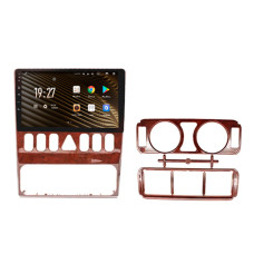 Android head unit SIGMA S9464 ANDROID 12 4+64 Gb 4G DSP Mercedes-Benz E-Class W210 1996-2002 Wooden 9"
