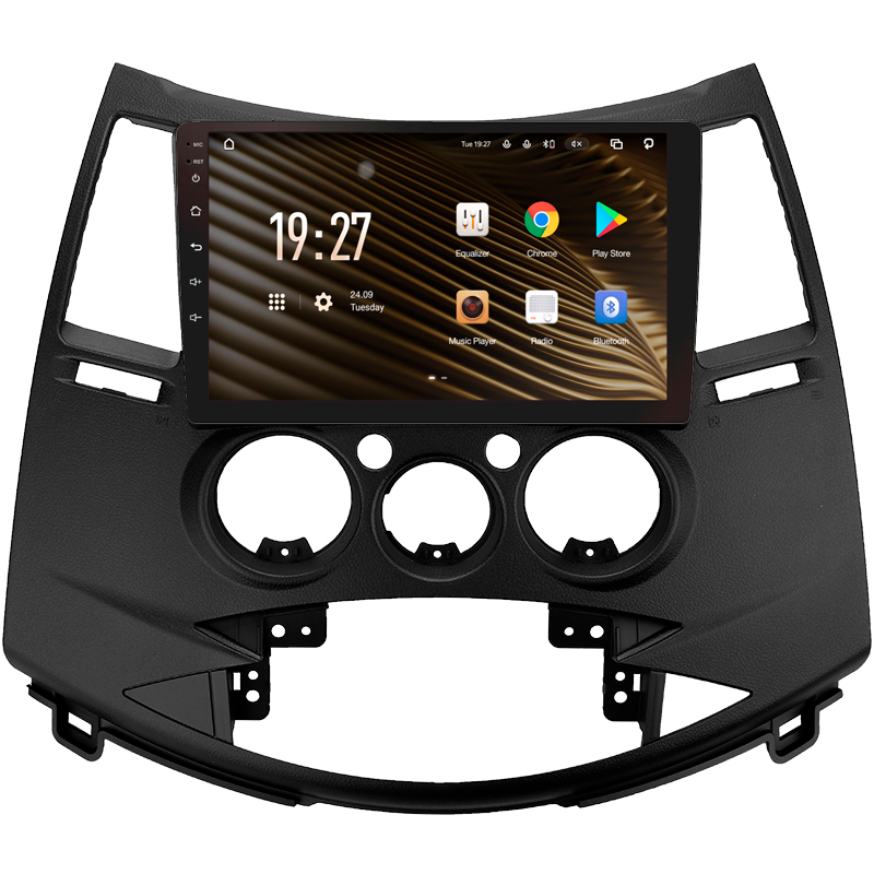 Android head unit SIGMA S9464 ANDROID 12 4+64 Gb 4G DSP Mitsubishi Grandis 1 2003-2011 (F2) 9"
