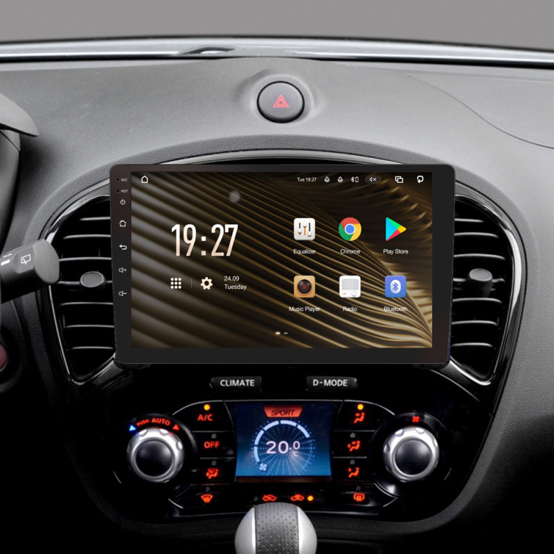 Stacja głośnikowa SIGMA S9464 ANDROID 12 4+64 GB 4G DSP do Nissan Juke 2010–2014, 9