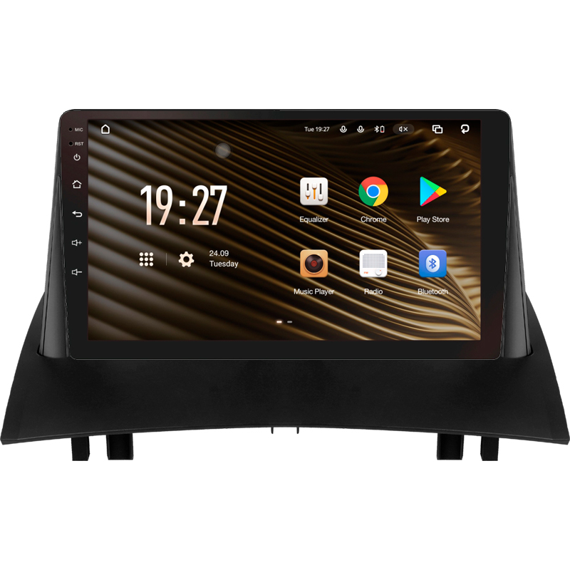 Android head unit SIGMA S9464 ANDROID 12 4+64 Gb 4G DSP Renault Megane 2 2002-2009 9"