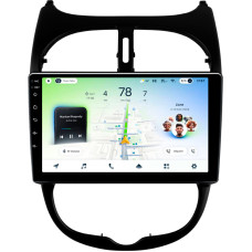 Android head unit Teyes CC4L 6+64 Gb Peugeot 206 1998-2012 9" (L1)