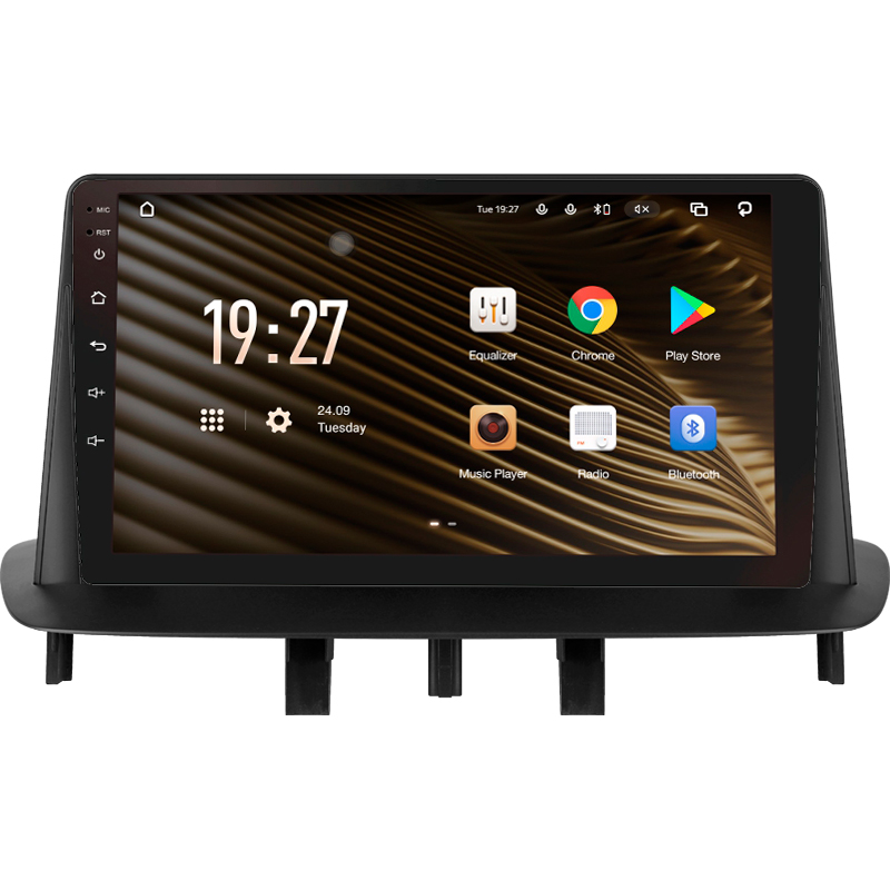 Android head unit SIGMA S9464 ANDROID 12 4+64 Gb 4G DSP Renault Megane 3 2008-2014 9" (L1)