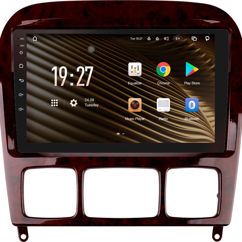 Stacja głośnikowa SIGMA S9464 ANDROID 12 4+64 GB 4G DSP Mercedes-Benz klasa S W220 VV220 1998–2005 9