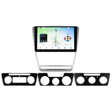 Android head unit Teyes CC4L 6+64 Gb Skoda Octavia 2 A5 2008-2013 10" silver