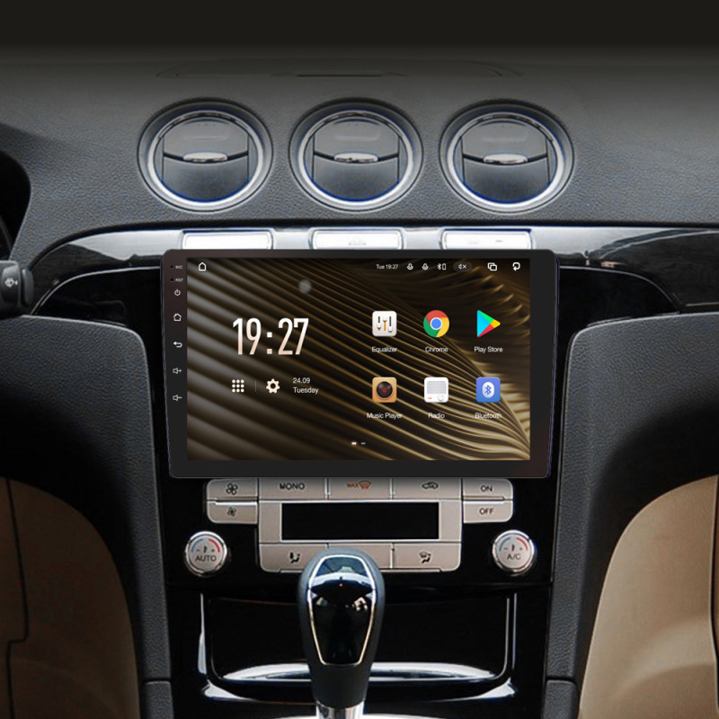 Android head unit SIGMA S9464 ANDROID 12 4+64 Gb 4G DSP Ford S-MAX 1 2006-2015 (F1) 9"