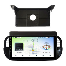 Android head unit Teyes CC4L 6+64 Gb Fiat 500 2007-2015 Black 9"