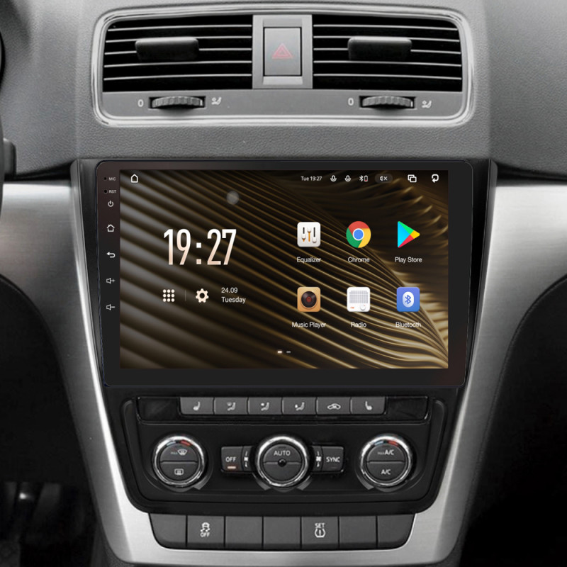 Stacja radiowa Sigma S10464 ANDROID 12 4+64 GB 4G DSP do Škody Yeti 5L (2009–2014) 10