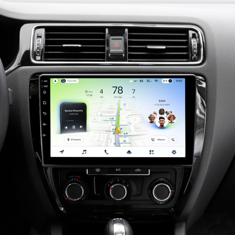 Android head unit Teyes CC4L 6+64 Gb Volkswagen Jetta 6 2011-2018 10"