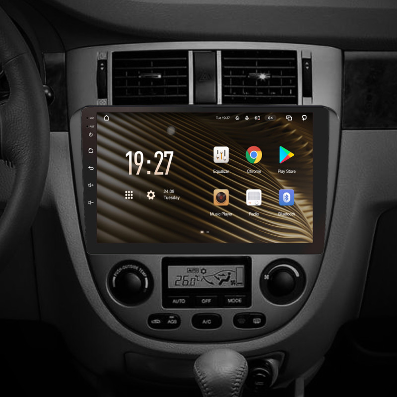 Magnítol de ándroid SIGMA S10464 ANDROID 12 4+64 Gb 4G DSP para Chevrolet Lacetti J200 For Buick Excelle HRV 2004-2013 Para Daewoo Gentra 2 (F2) 2013-2015 (10