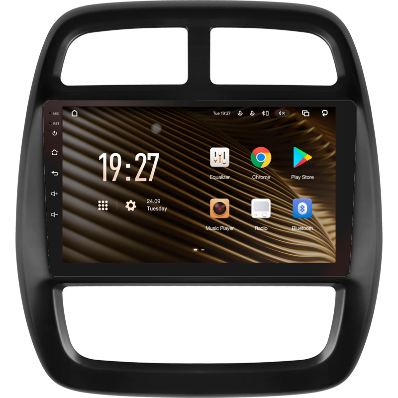 Android head unit SIGMA S9464 ANDROID 12 4+64 Gb 4G DSP Renault KWID 2015-2019 9" (L1)