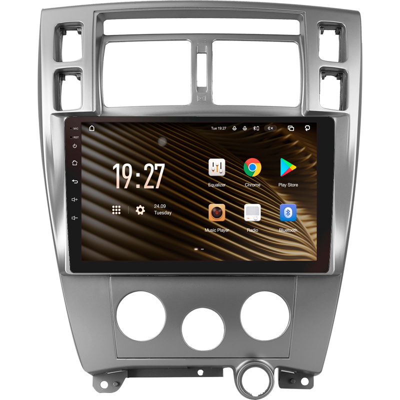 Android head unit SIGMA S10464 ANDROID 12 4+64 Gb 4G DSP Hyundai Tucson 1 2004-2009 10"