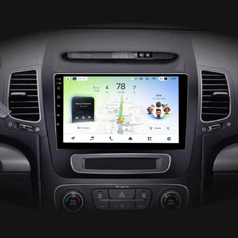 Android head unit Teyes CC4L 6+64 Gb Kia Sorento 2 II XM 2012 - 2021 (F3) 9"