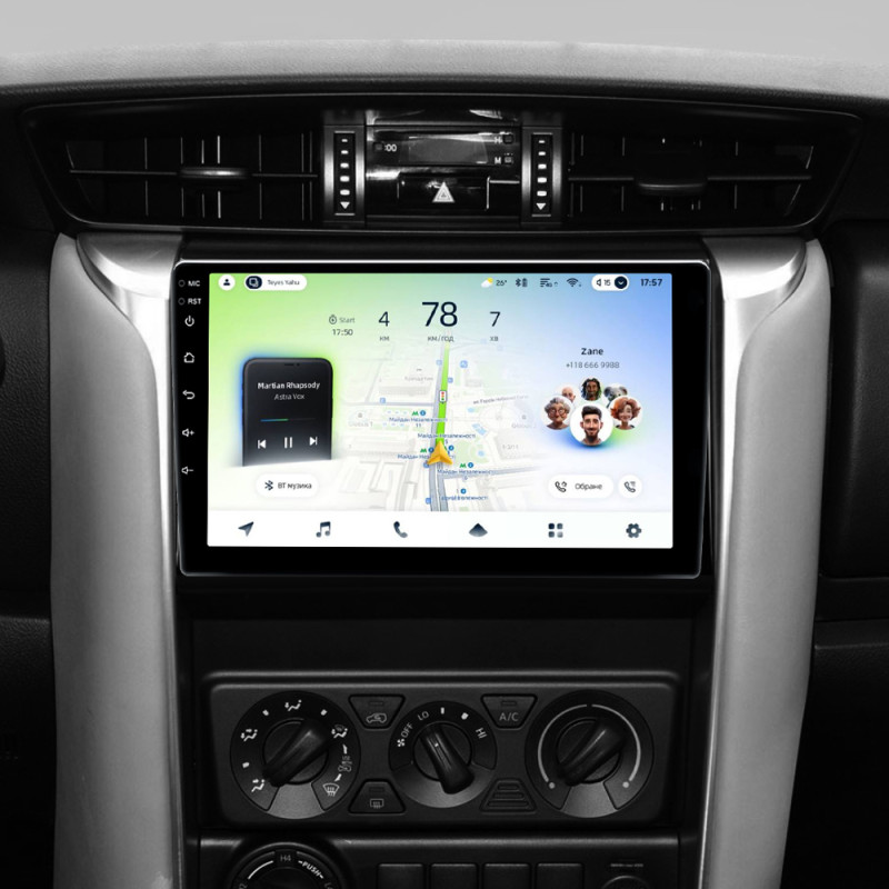 Stereo fabryczne Teyes CC4L 4+64 GB Toyota Fortuner 2 (2015–2018), 9